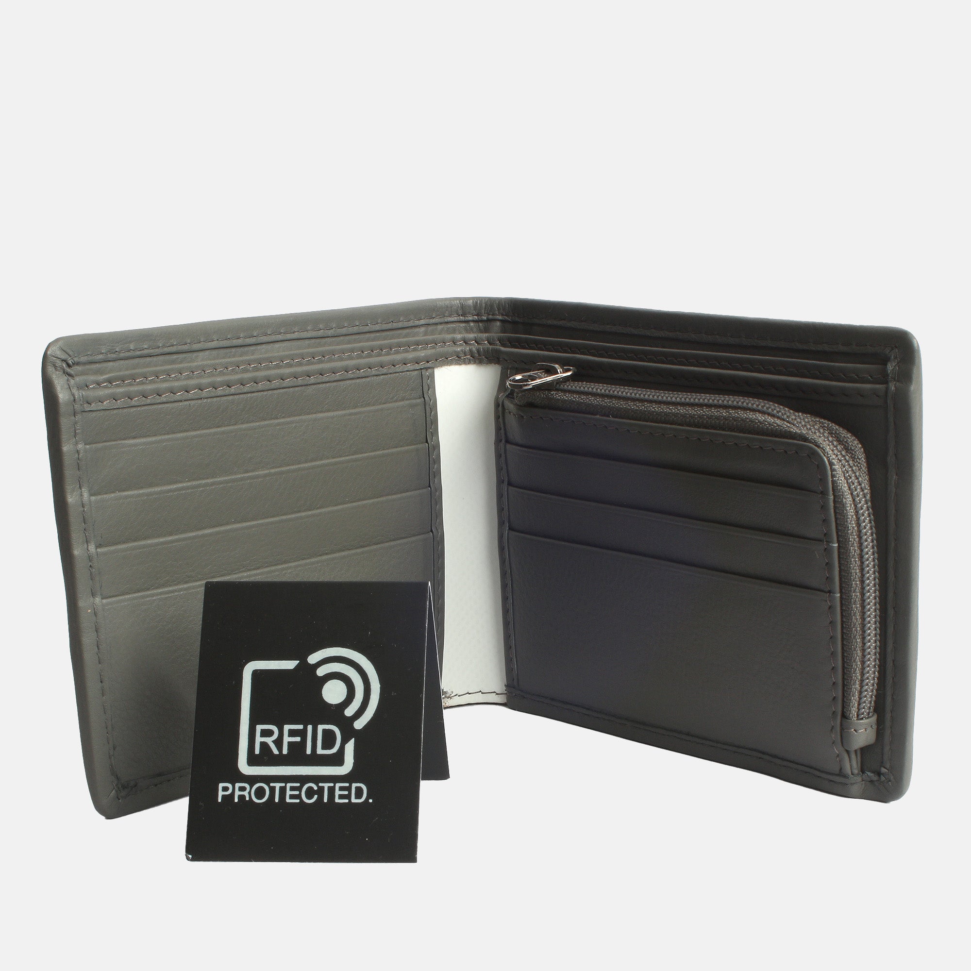 7clouds RFID-wallet Mekun 7.1 made from tarpaulin and leather